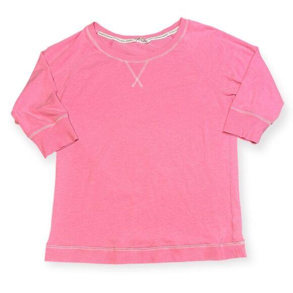 VICTORIA’S SECRET Women’s Pink Supermodel Essentials 3/4 Sleeve Pullover Sweatsh - Picture 1 of 5
